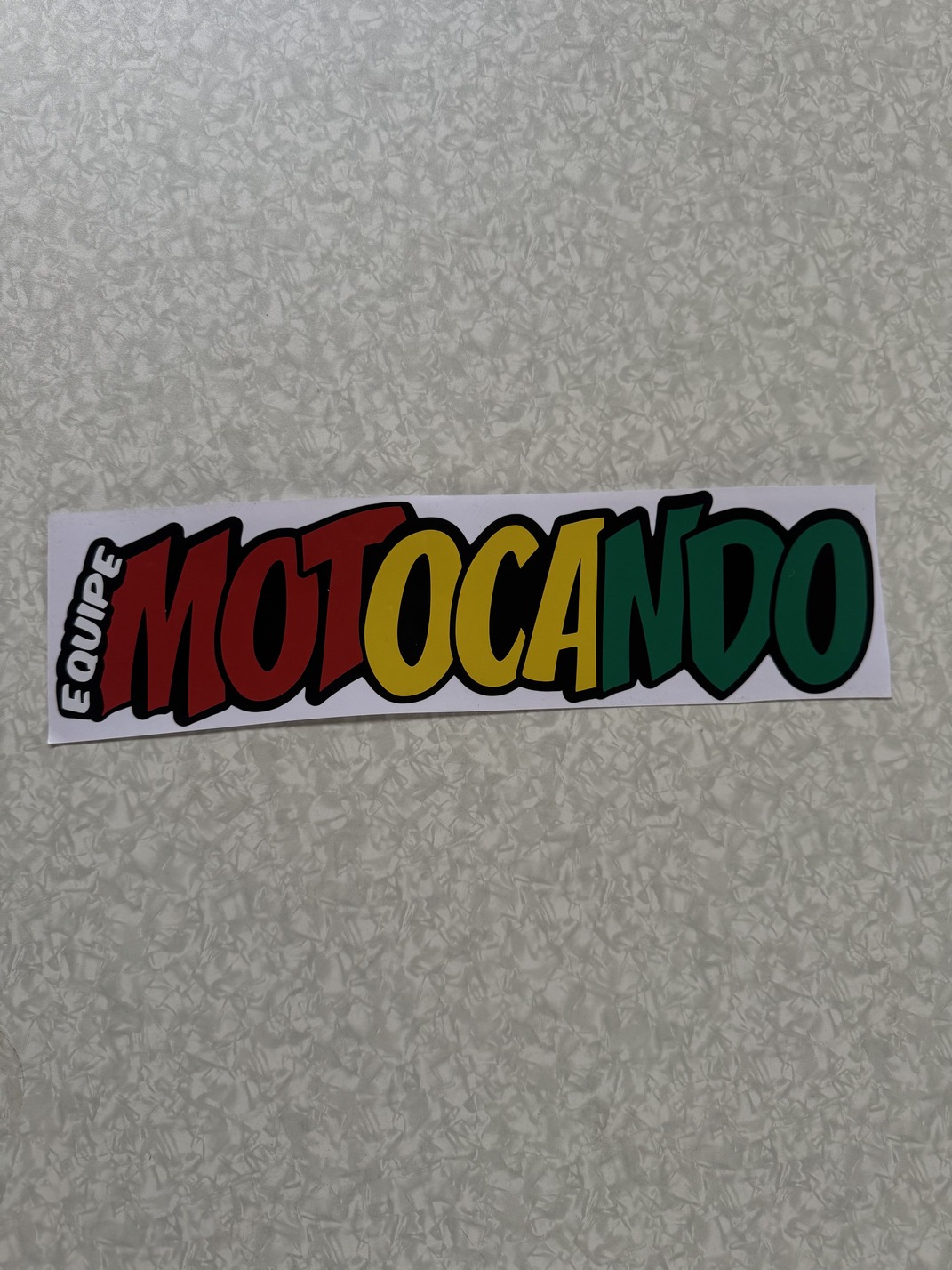 Adesivo Equipe Motocando Grande