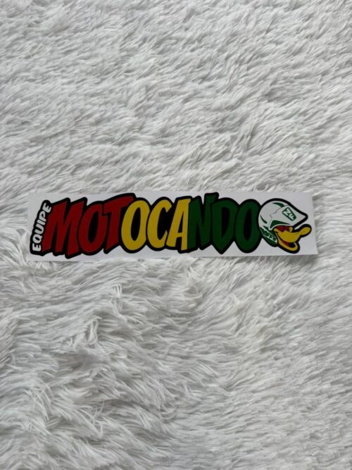 Adesivo equipe motocando patolino