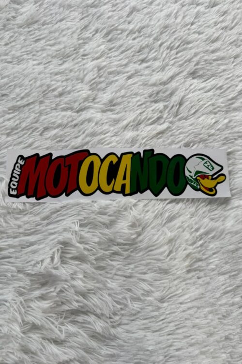 Adesivo equipe motocando patolino
