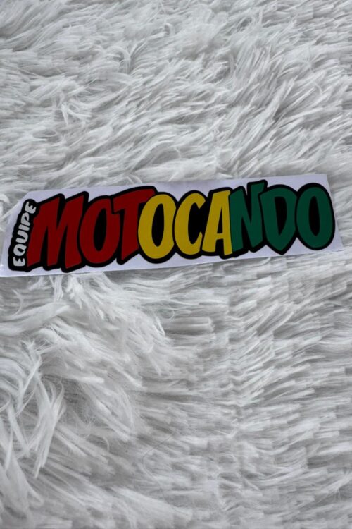 Adesivo Equipe Motocando oficial