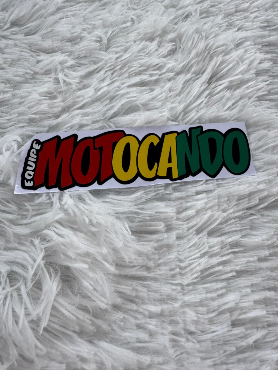 Adesivo Equipe Motocando oficial