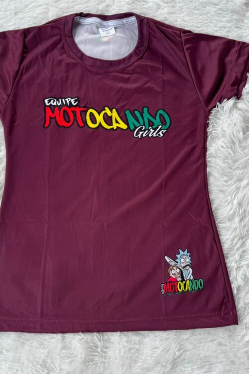 Camisa Baby look vinho