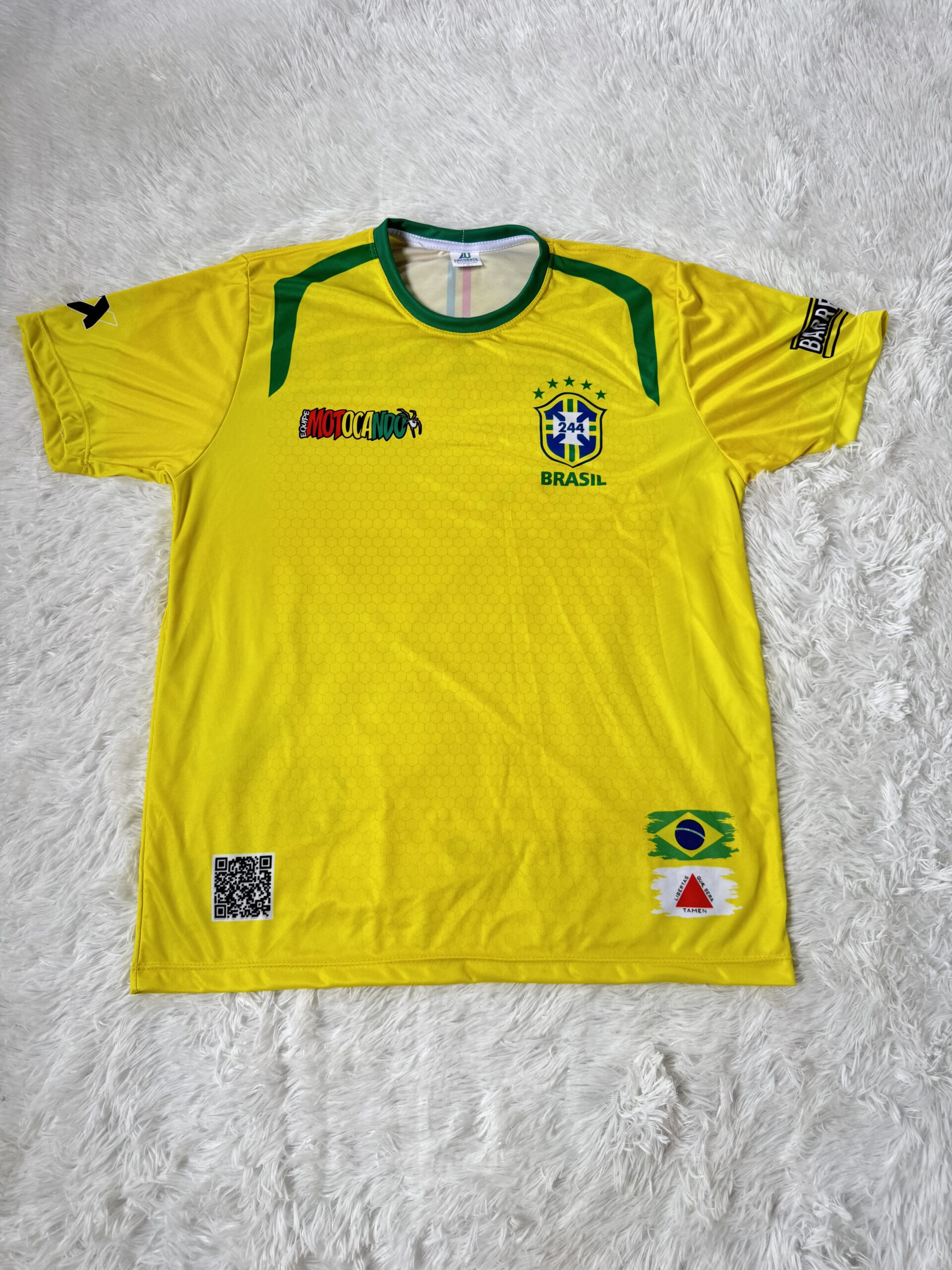 CAMISA BRASIL AMARELA
