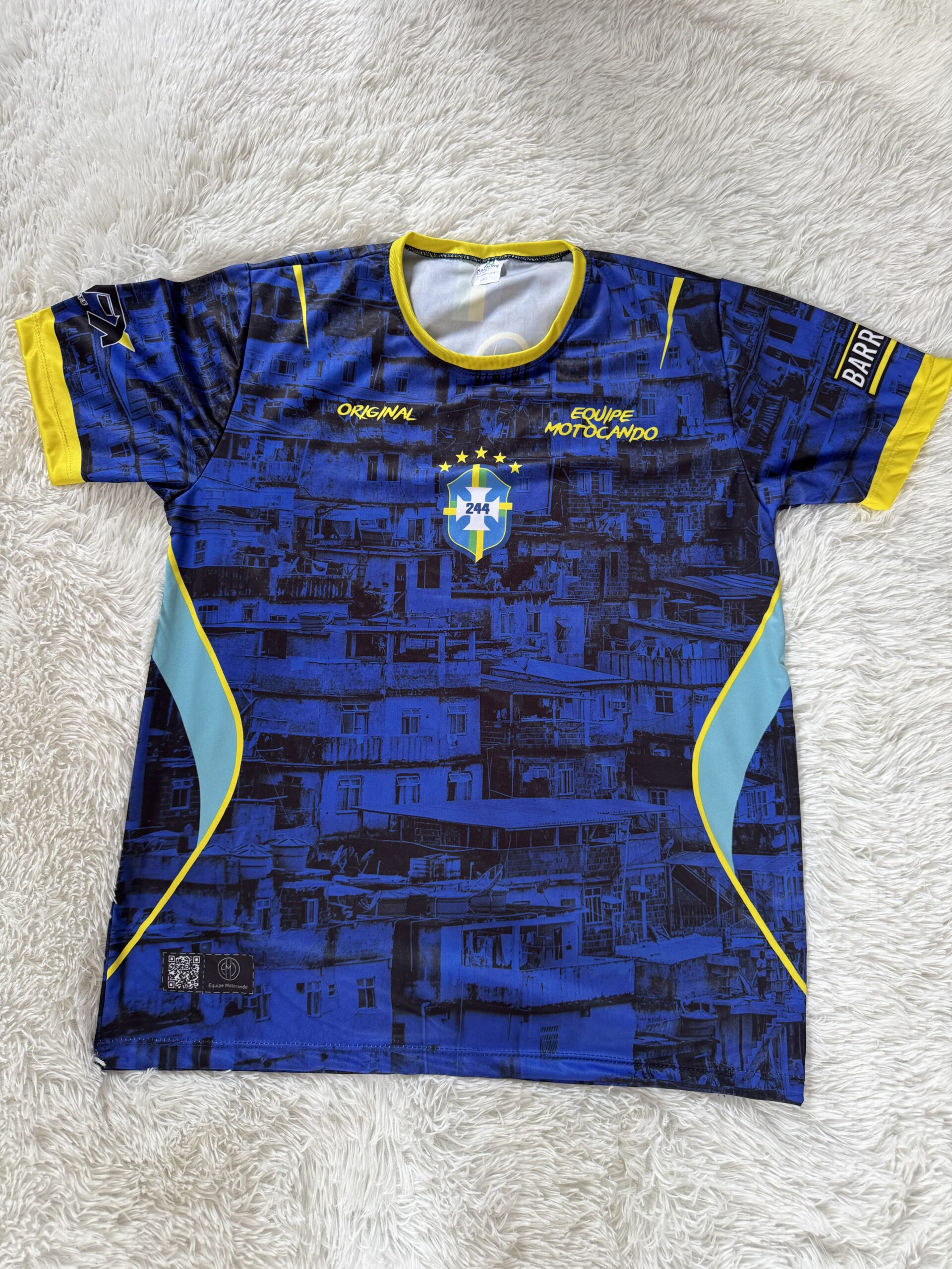 CAMISA BRASIL AZUL
