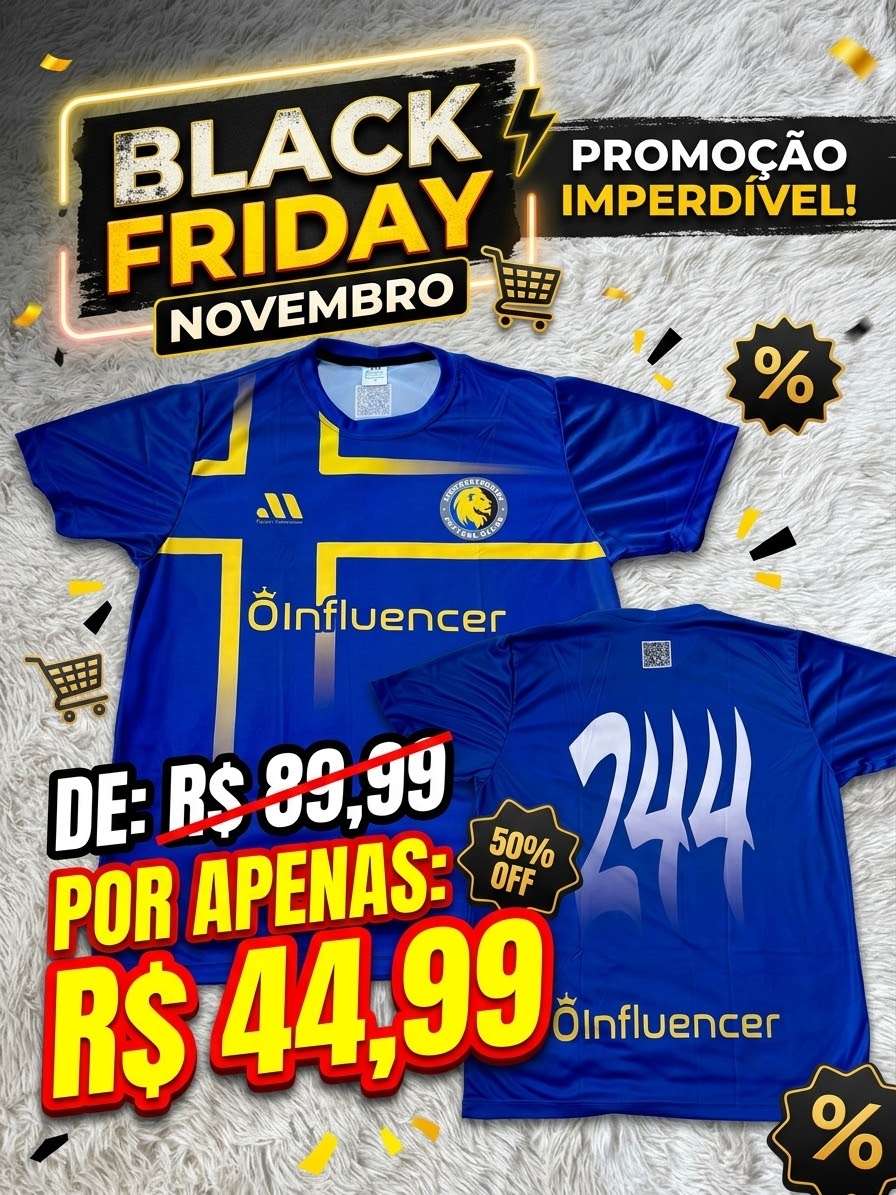Camisa equipe motocando futebol clube