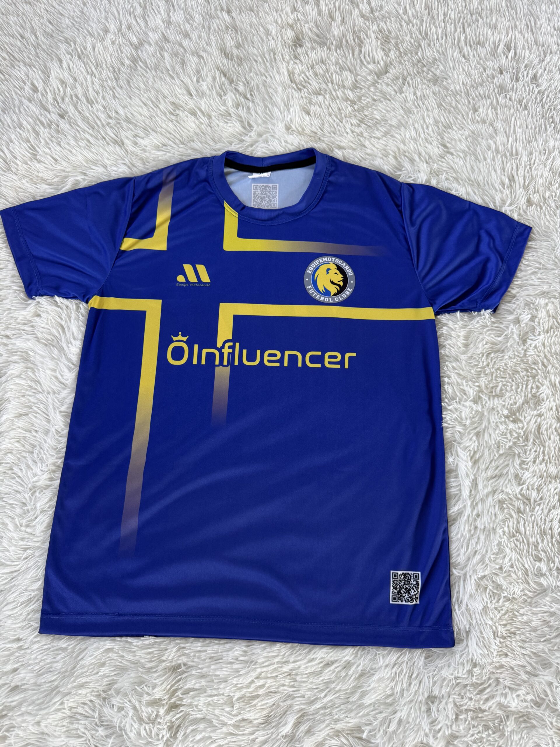 Camisa equipe motocando futebol clube
