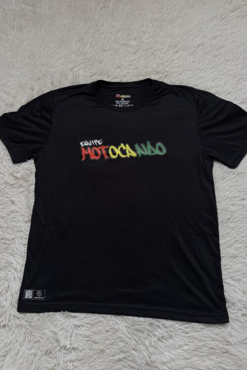 Camisa preta oficial ( malha Polieter)